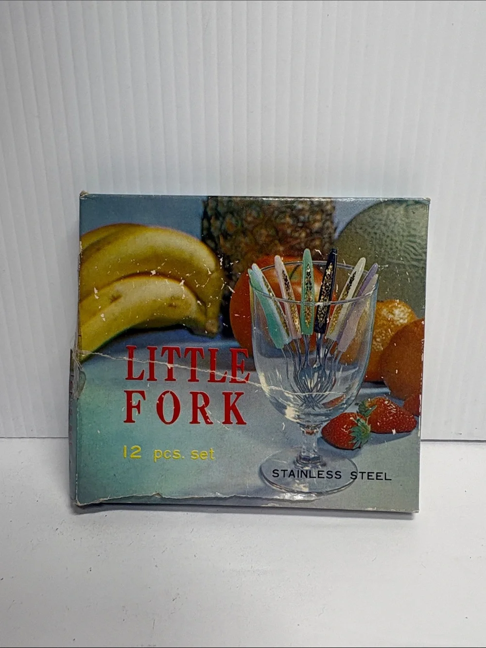 Little Fork 12-Piece Stainless Steel Appetizer Fork Set